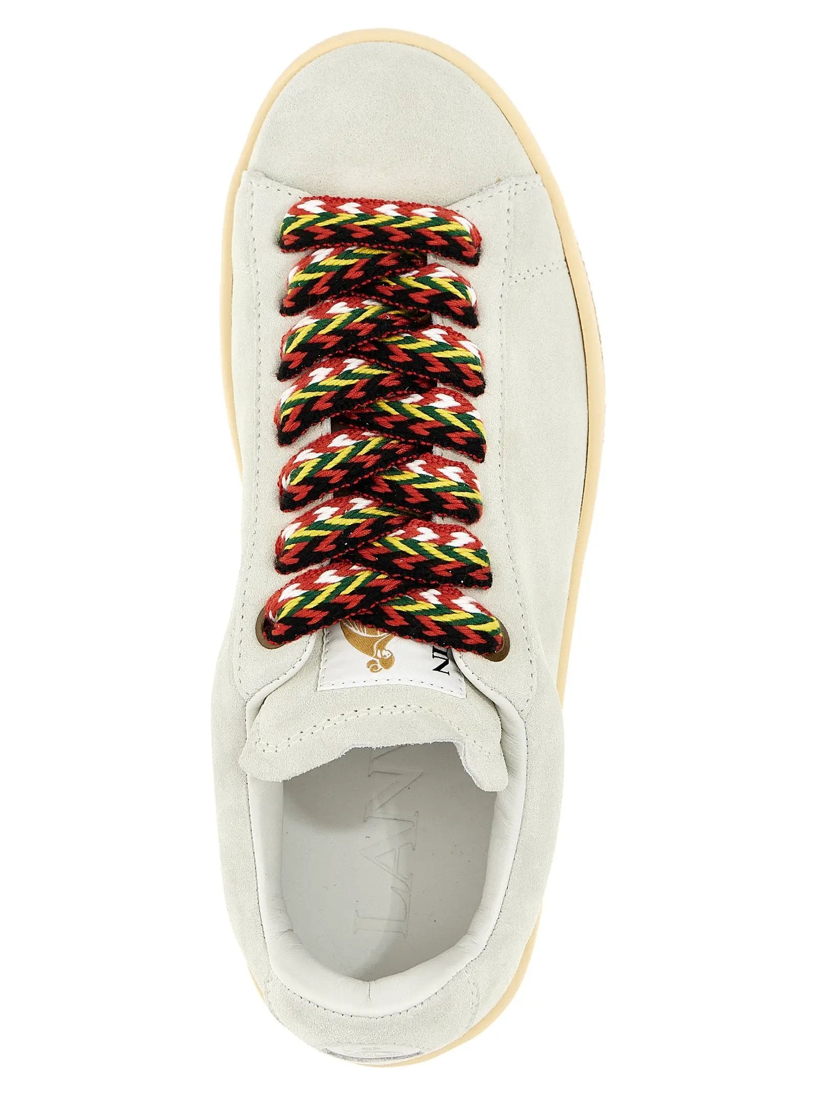 Lanvin White Calfskin Sneakers
