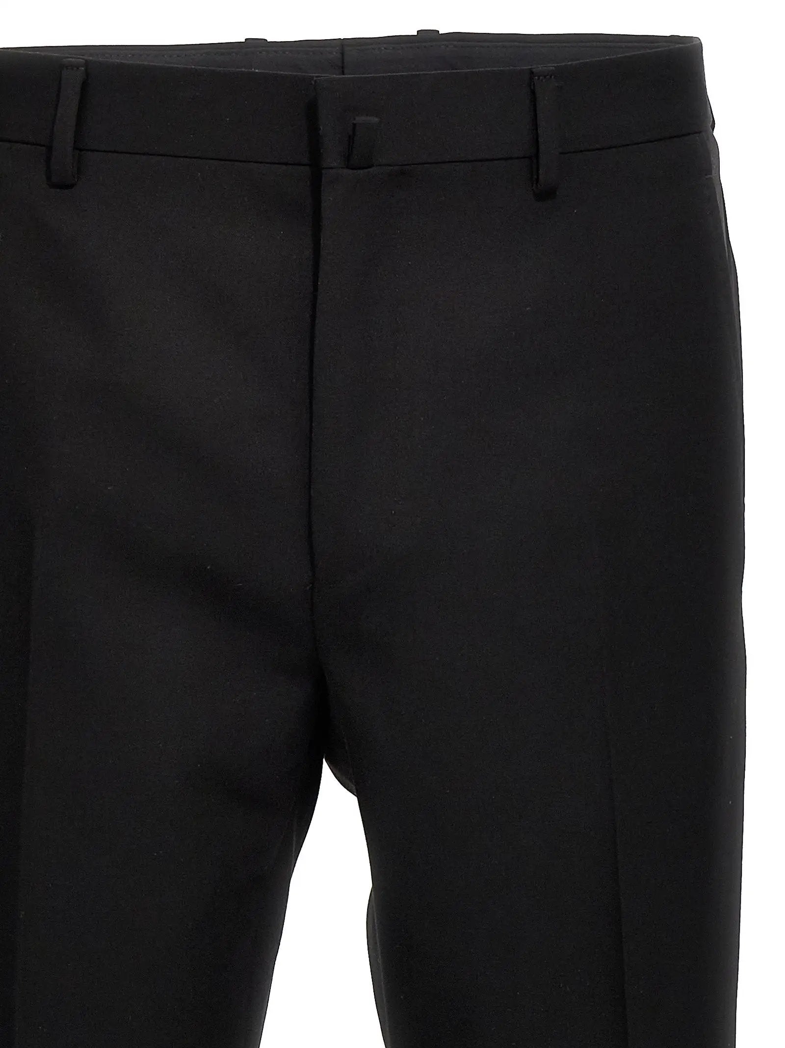 Lanvin Black Wool Dress Pants