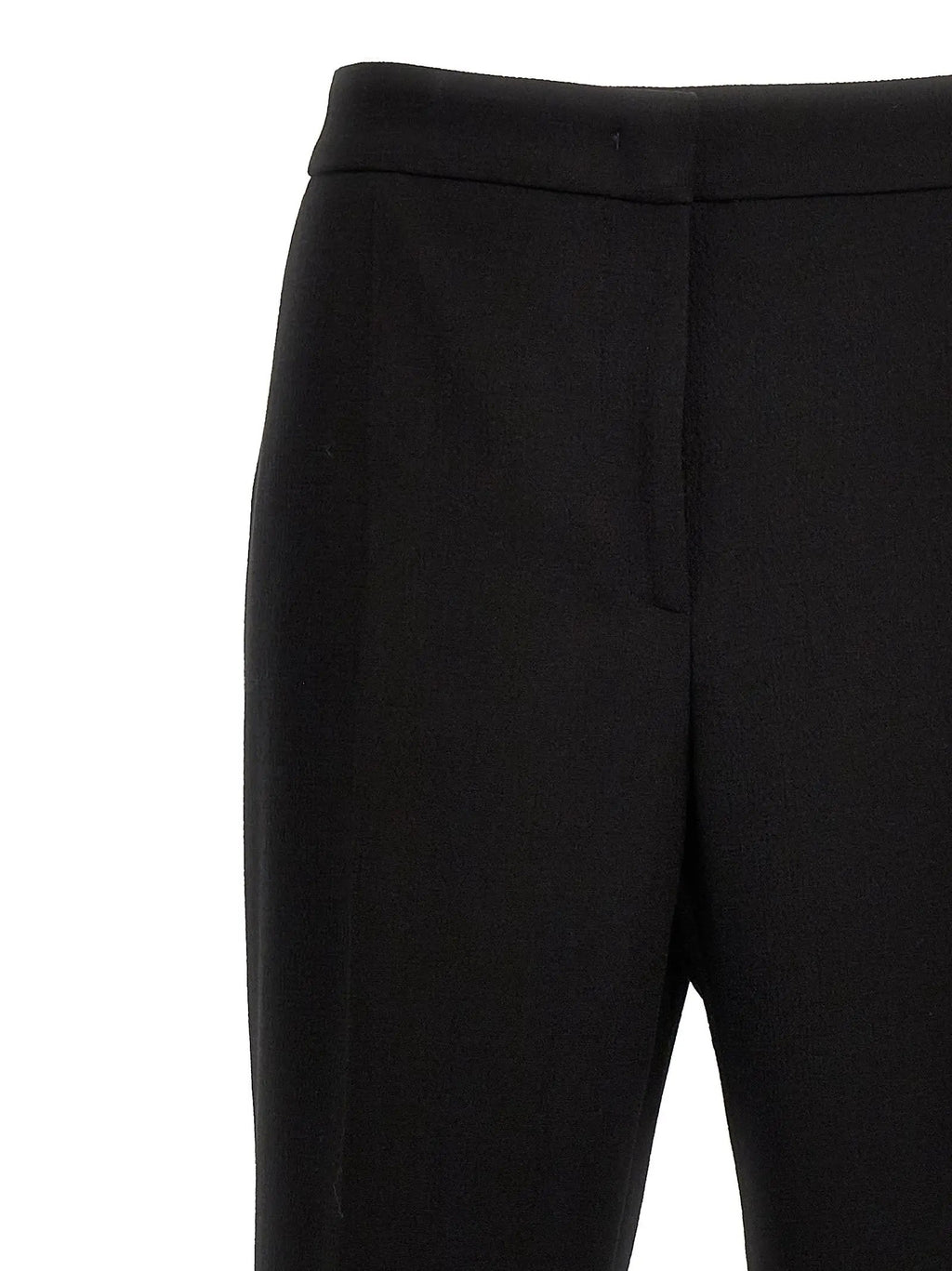 Moschino Black Viscose Dress Pants