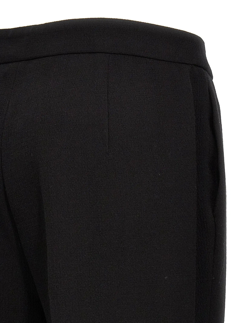 Moschino Black Viscose Dress Pants