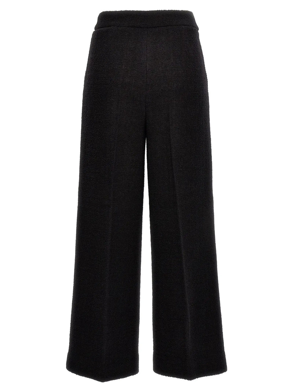 Moschino Black Wool Cropped Pants