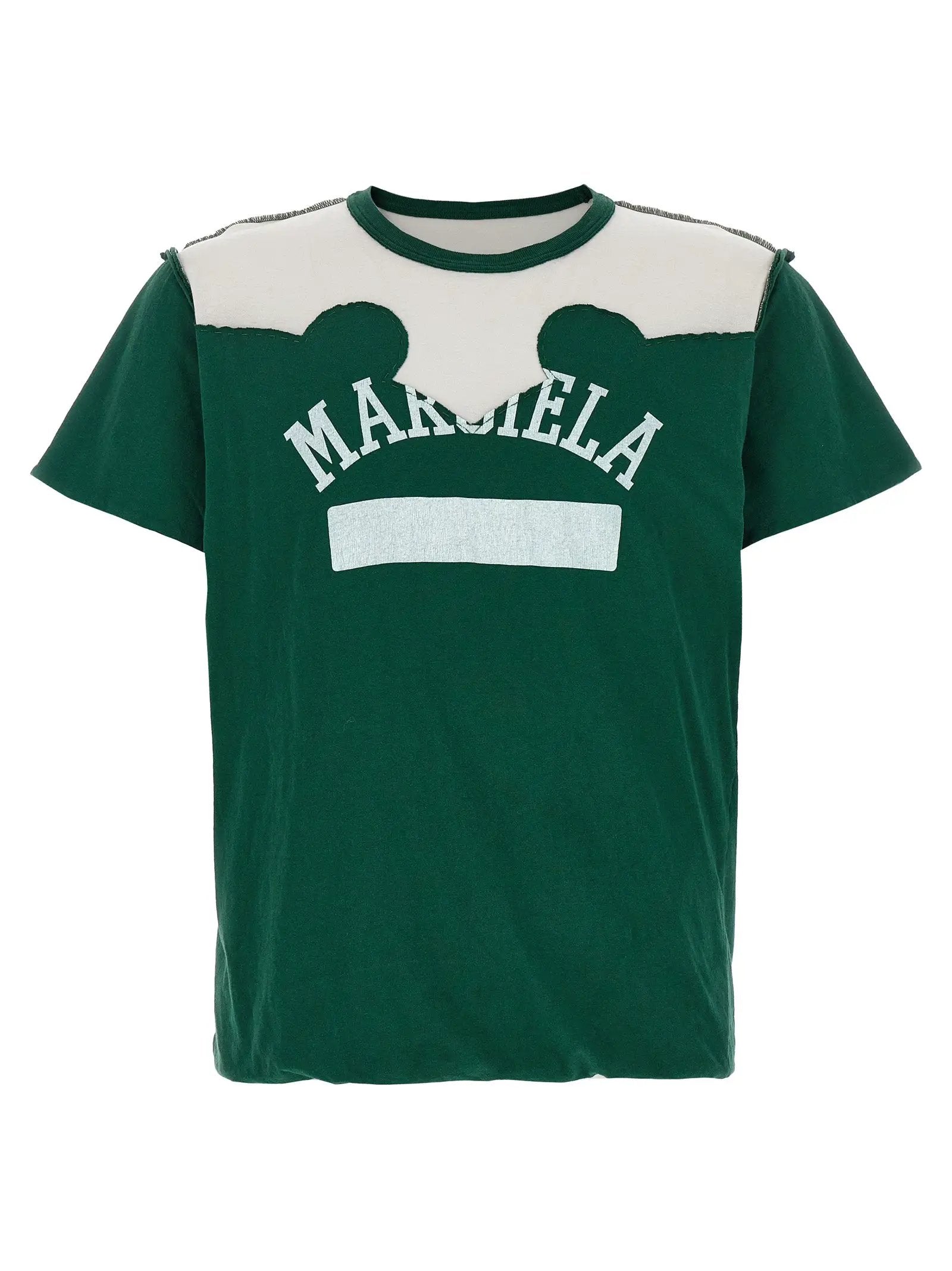 Maison Margiela Bicolor Cotton T-Shirt