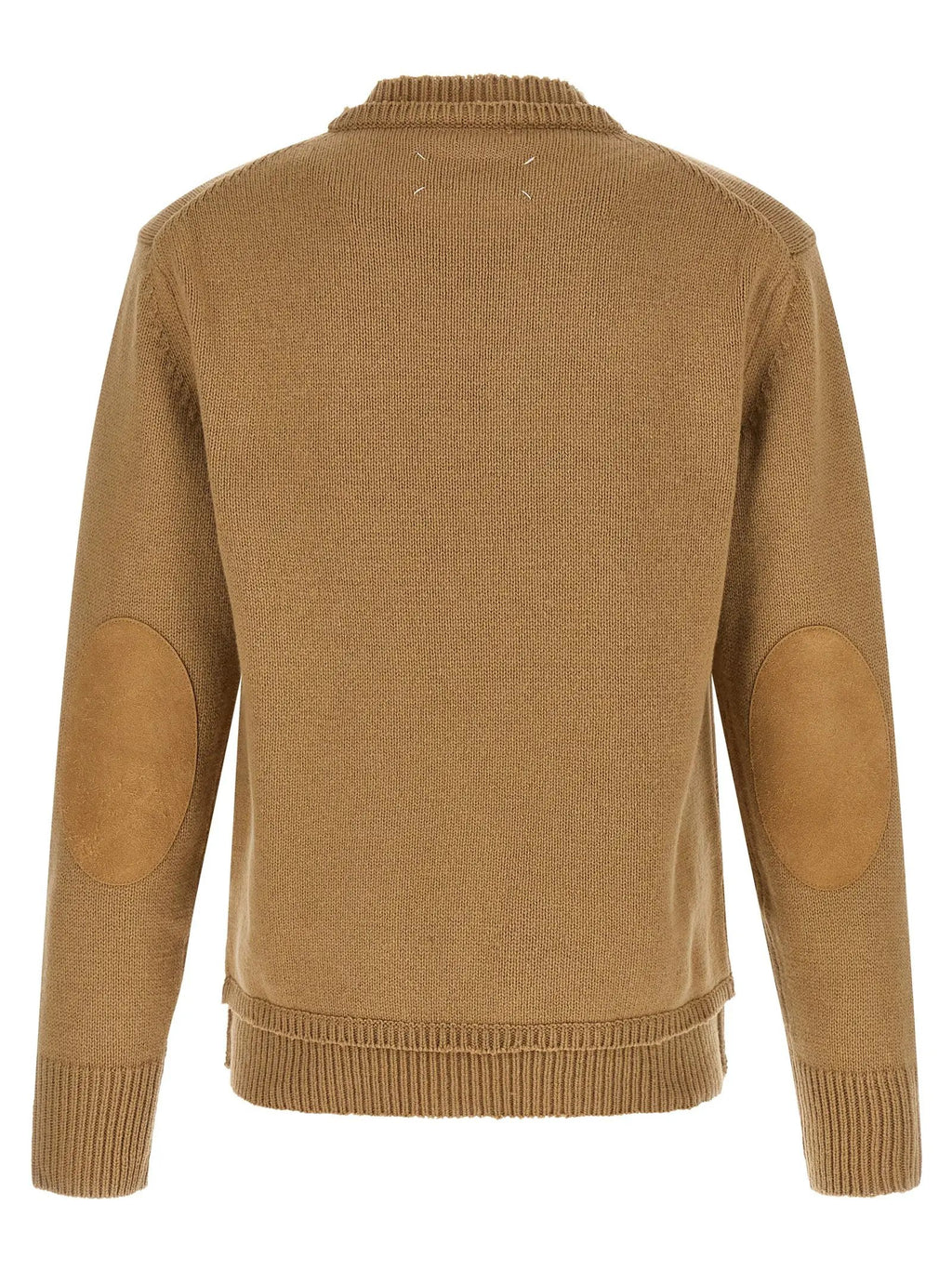Maison Margiela Beige Wool Cardigan