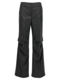 P.A.R.O.S.H. Gray Virgin Wool Cargo Pants