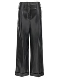 Philosophy Black Polyester Casual Pants