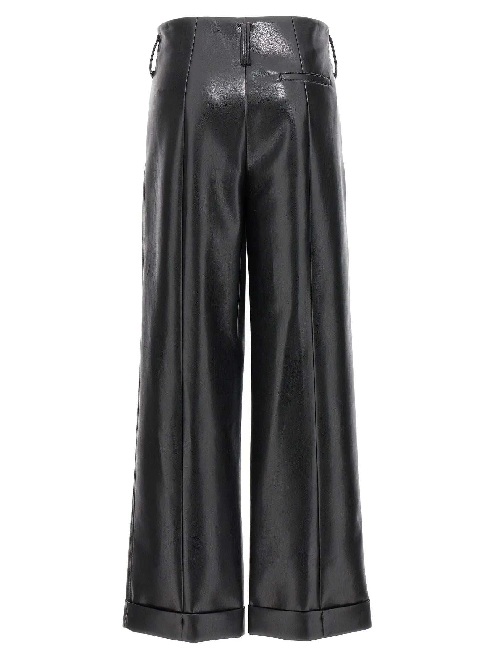 Philosophy Black Polyester Casual Pants