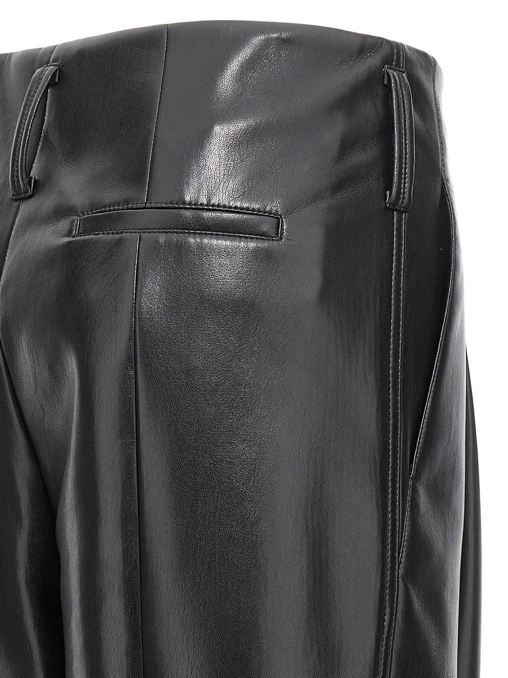 Philosophy Black Polyester Casual Pants