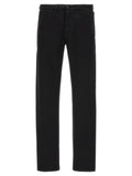 Department 5 Black Cotton Casual Pants