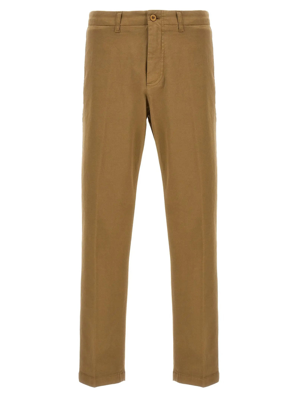 Department 5 Beige Cotton Casual Pants