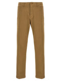 Department 5 Beige Cotton Casual Pants