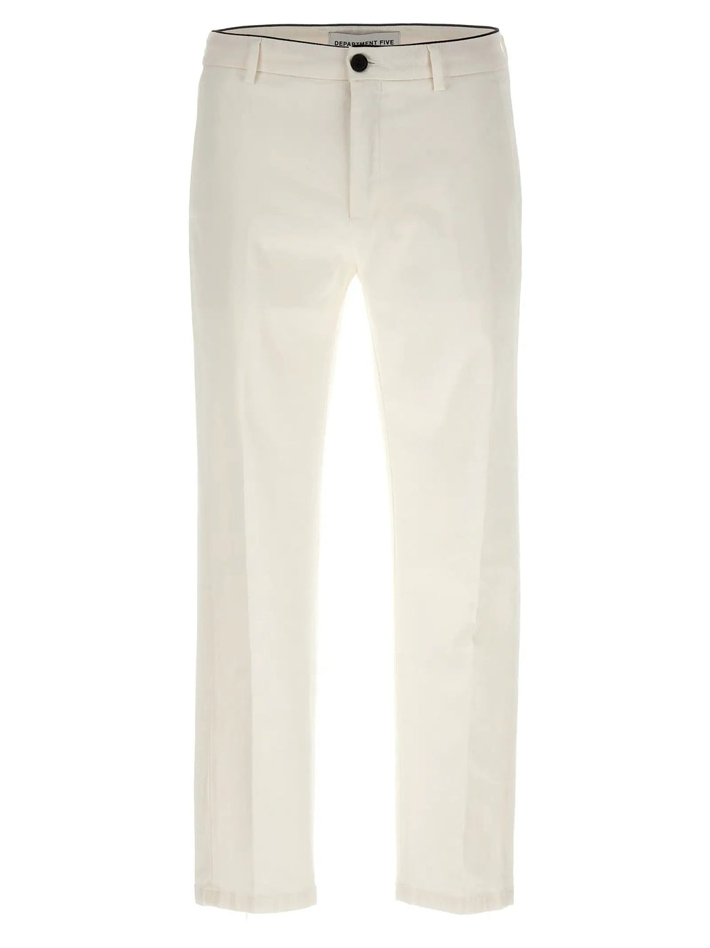 Department 5 White Cotton Pants
