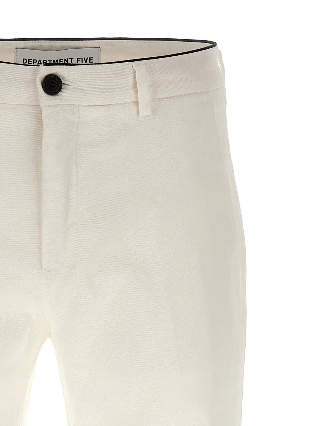 Department 5 White Cotton Pants