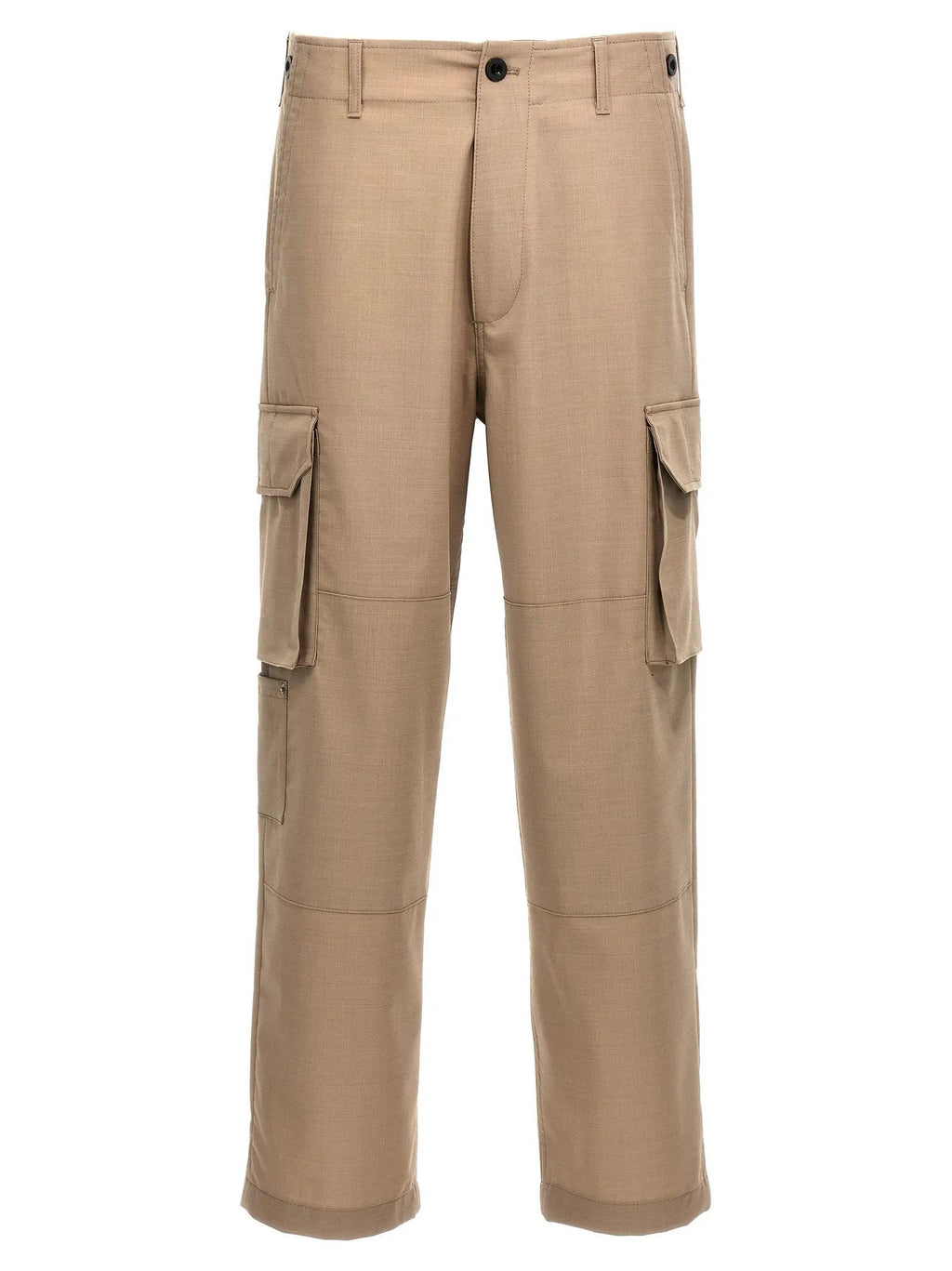 Department 5 Beige Polyester Cargo Pants