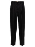 PT Torino Black Virgin Wool Dress Pants