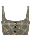 Marni Multicolor Virgin Wool Sleeveles T-Shirt