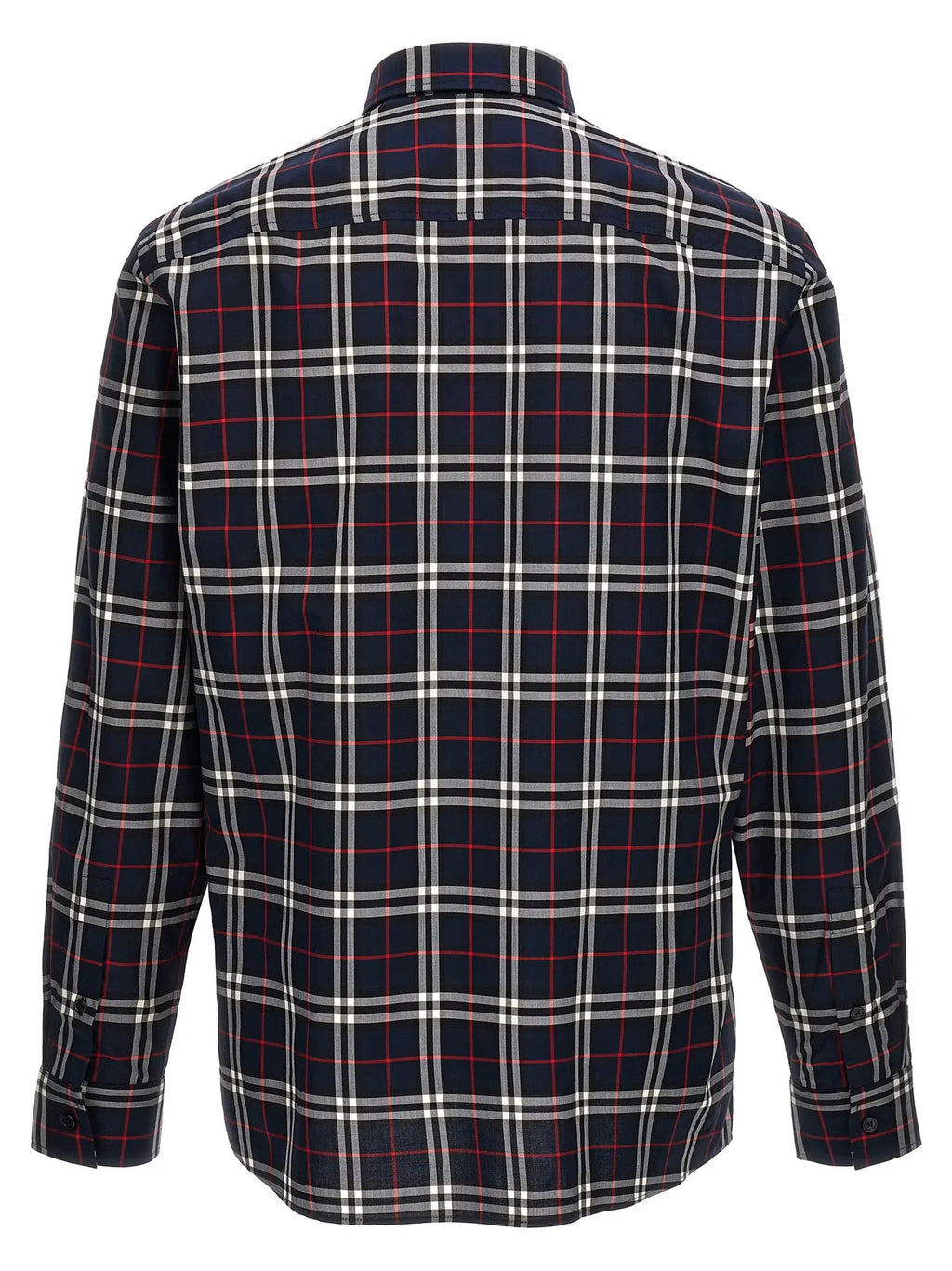 Burberry Blue Cotton Blouse