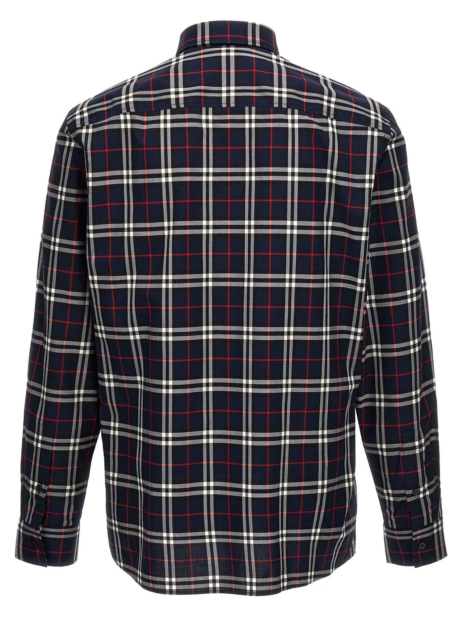 Burberry Blue Cotton Blouse