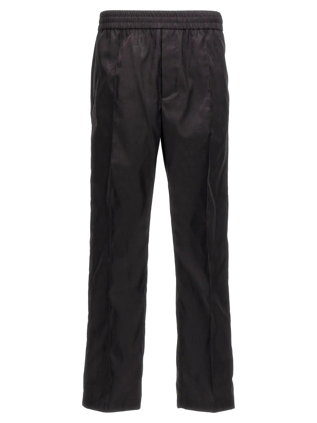 Valentino Garavani Black Polyamide Casual Pants