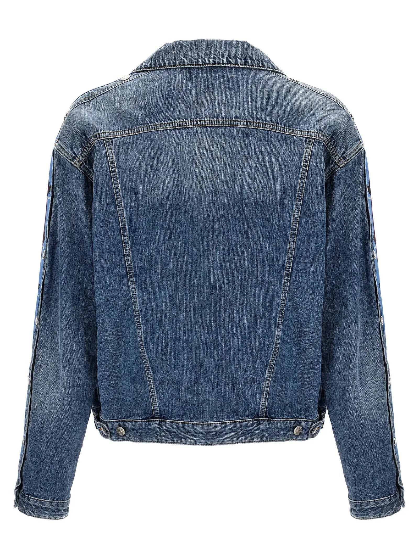 Dsquared² Blue Cotton Denim Jacket