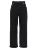 Golden Goose Black Cotton Relaxed Fit Jeans