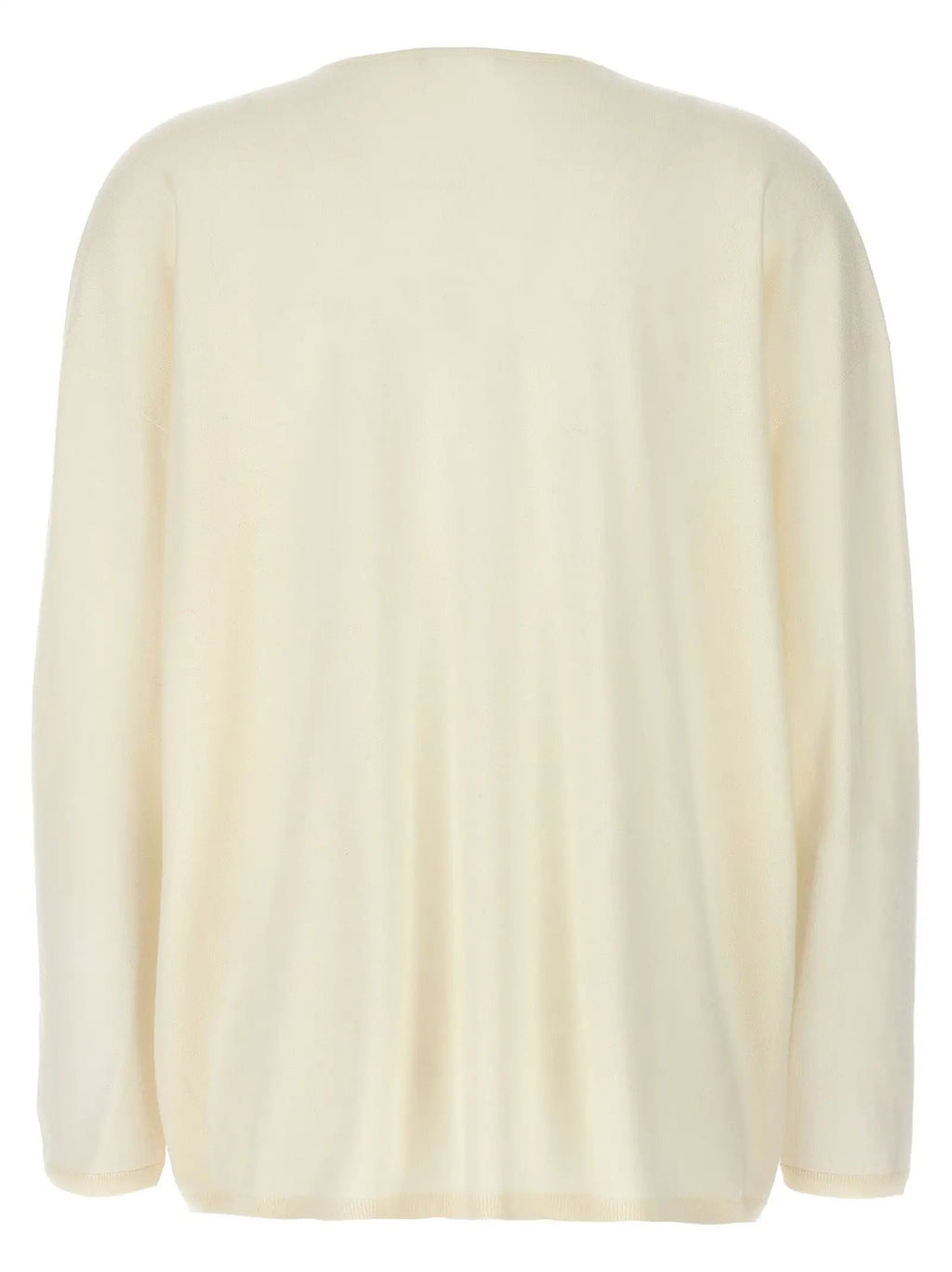 Max Mara White Cashmere Cardigan
