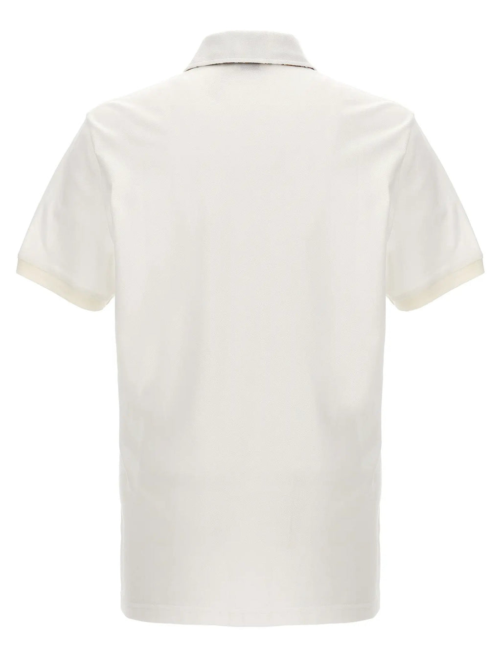 Etro White Cotton Polo Shirt