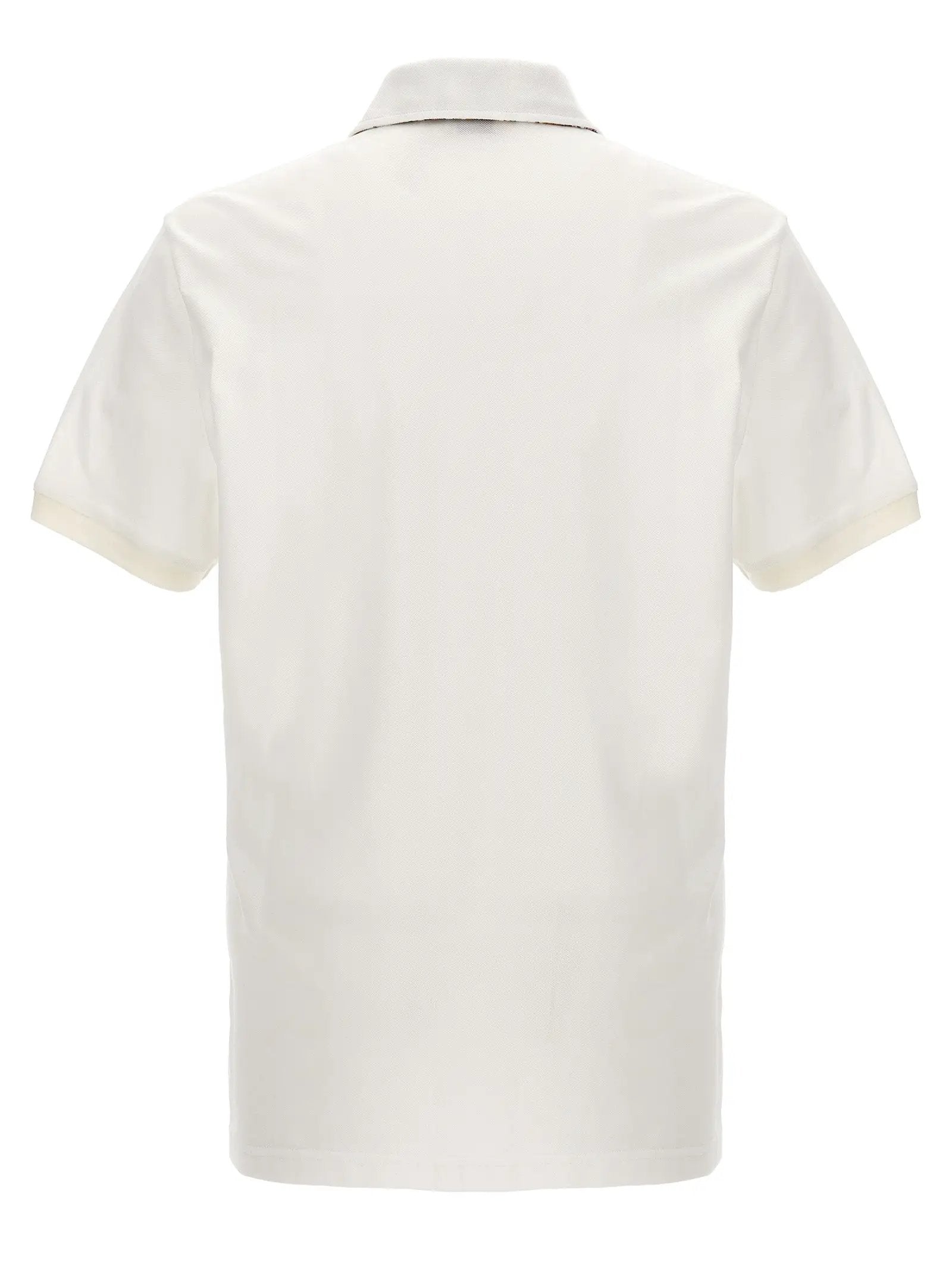 Etro White Cotton Polo Shirt
