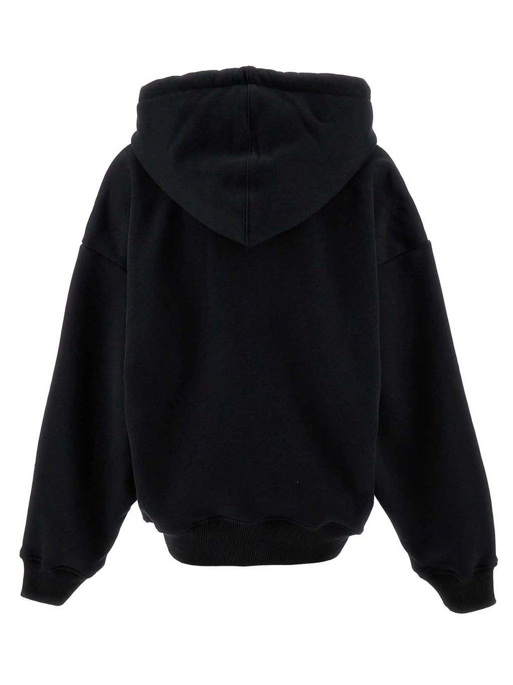 Off-White Black Cotton Hoodie
