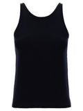 Max Mara Blue Virgin Wool Tank Tops