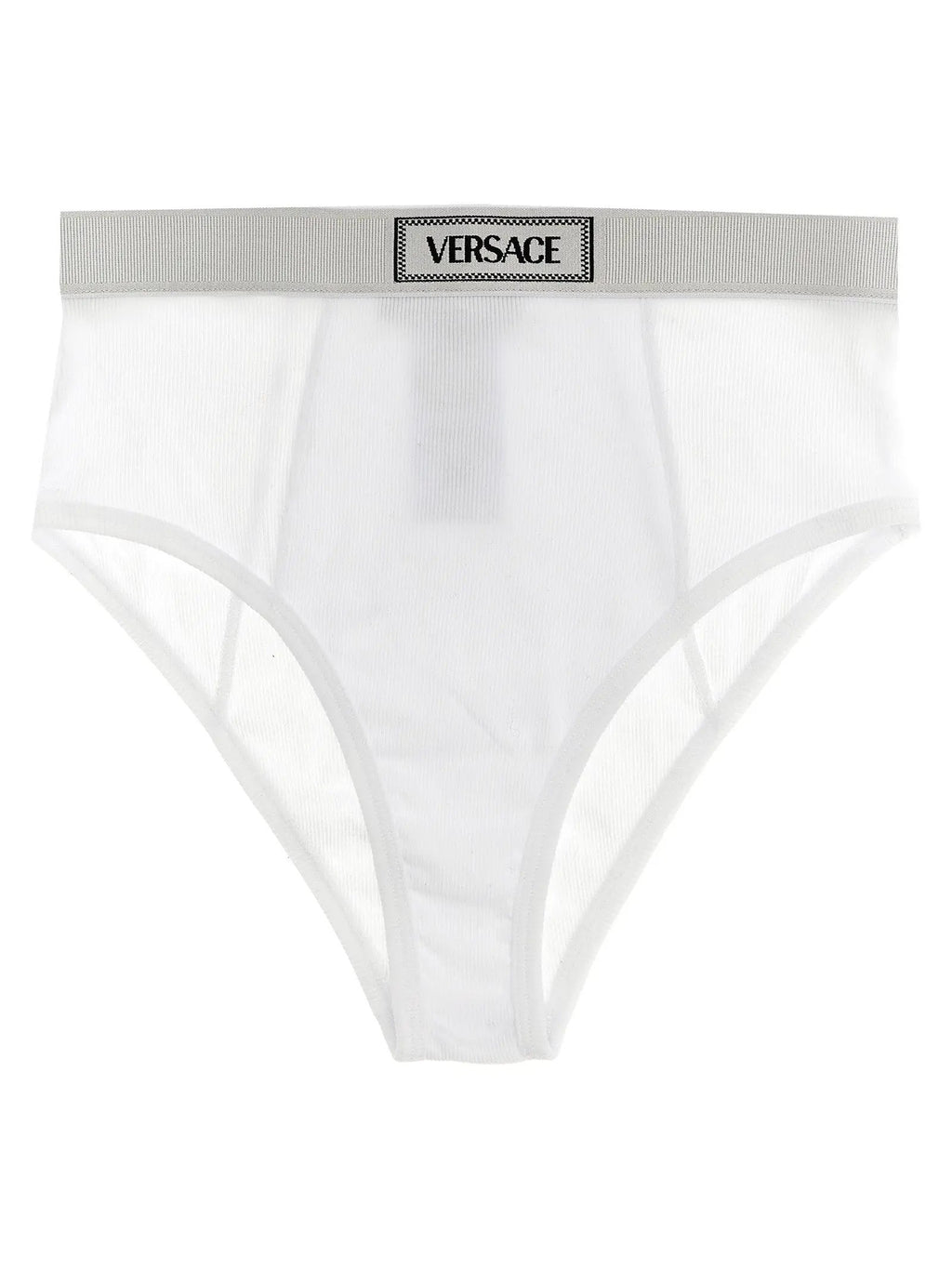 Versace White Cotton Briefs