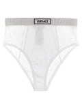 Versace White Cotton Briefs