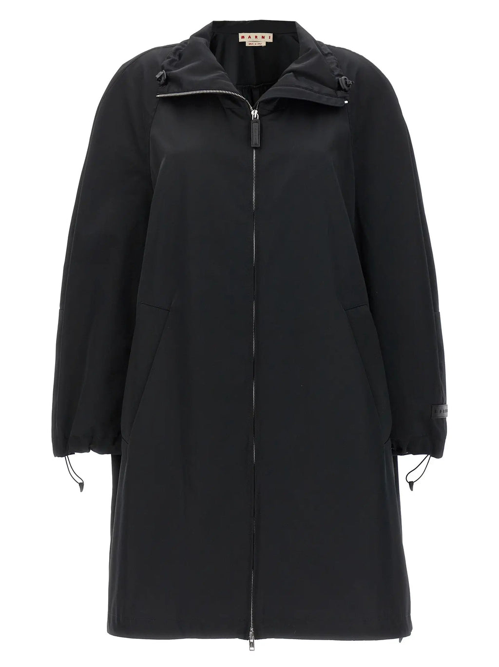 Marni Black Polyester Parka