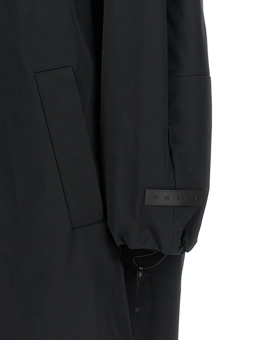 Marni Black Polyester Parka
