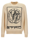 Etro Beige Cotton Cardigan