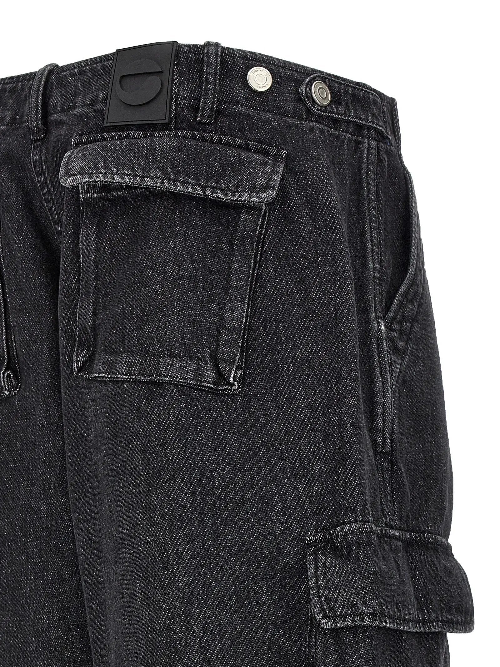 Coperni Black Cotton Jeans Denim