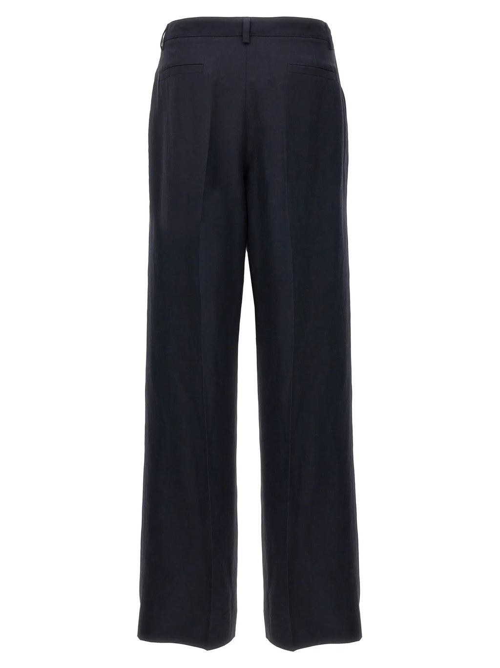 P.A.R.O.S.H. Blue Viscose Casual Pants