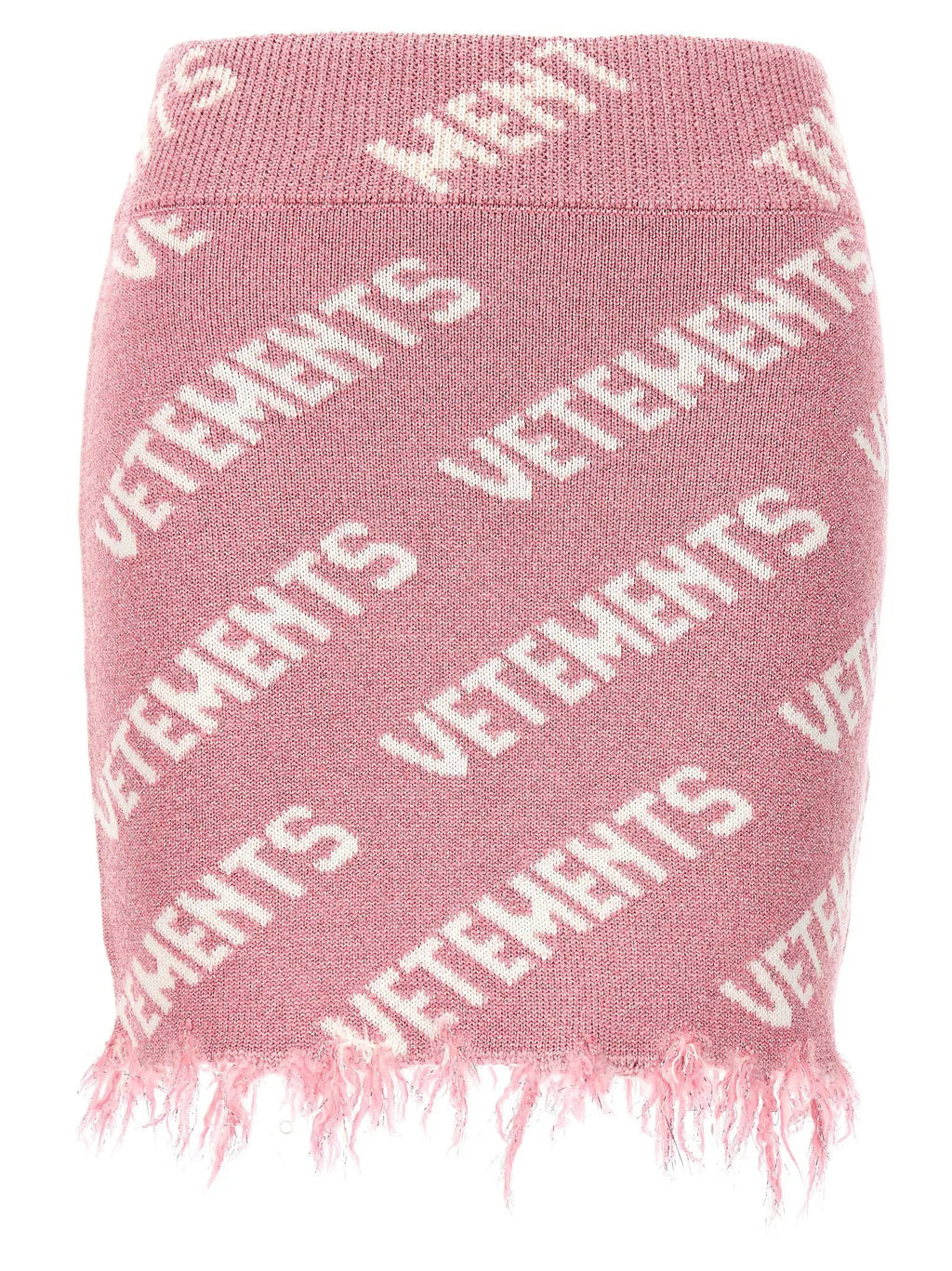 Vetements Multicolor Viscose Long Skirt