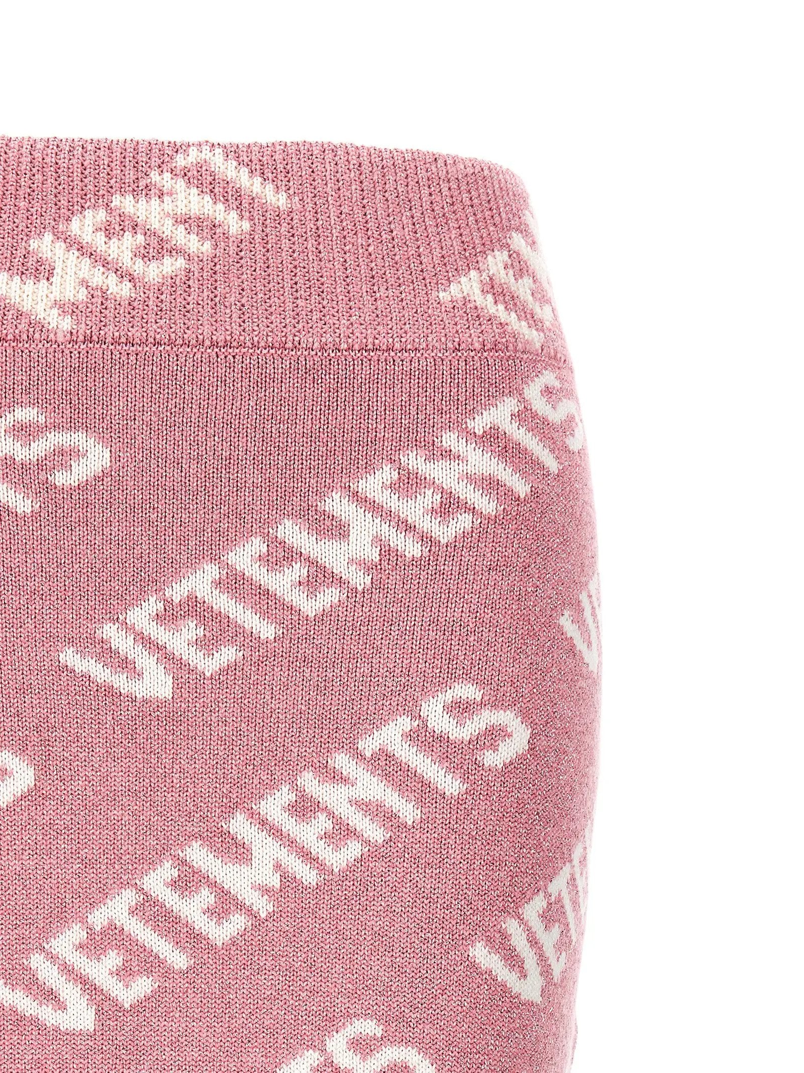 Vetements Multicolor Viscose Long Skirt