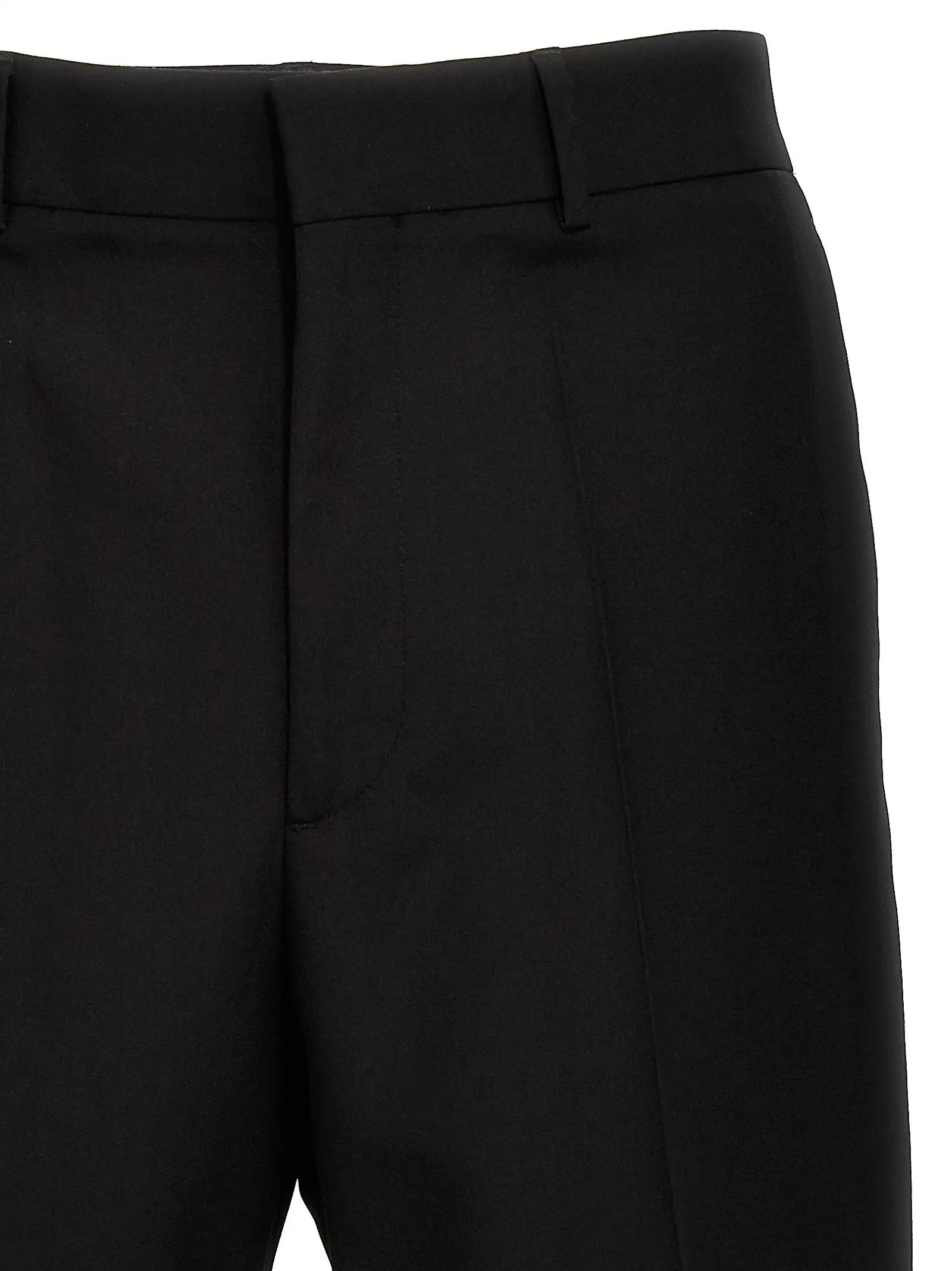 Valentino Garavani Black Virgin Wool Dress Pants