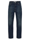Department 5 Blue Cotton Straight-Leg Jeans