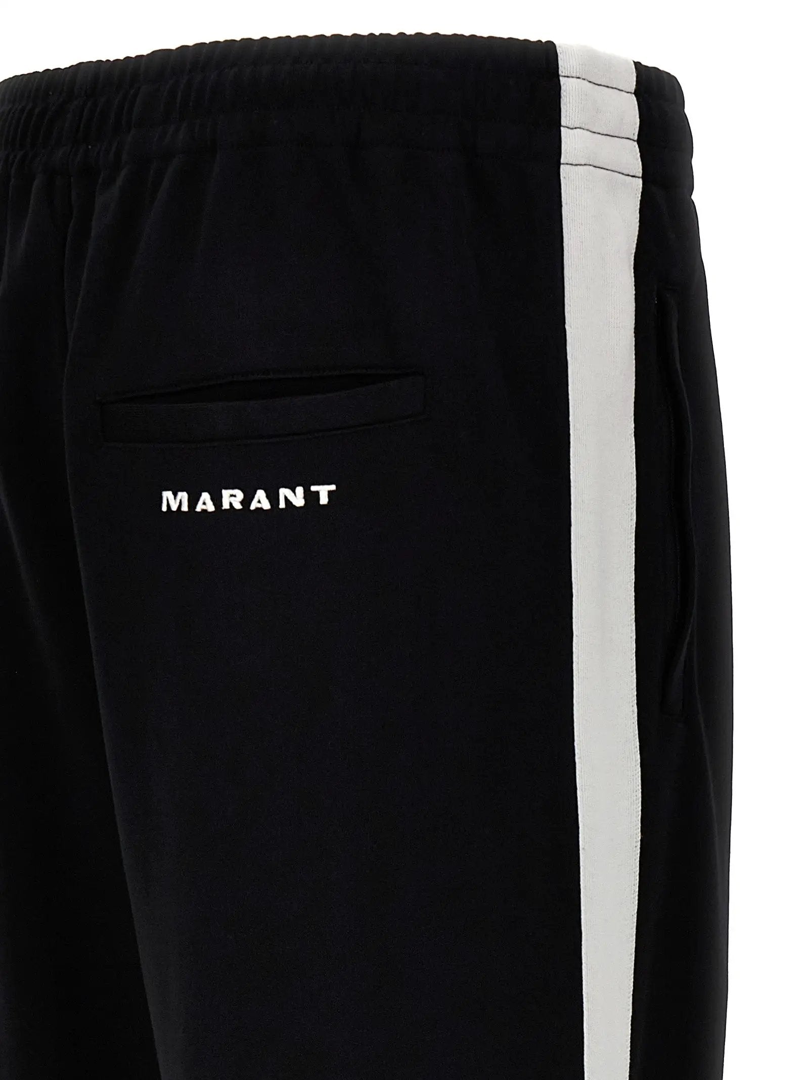 Isabel Marant Bicolor Polyester Joggers (Workout Pants)