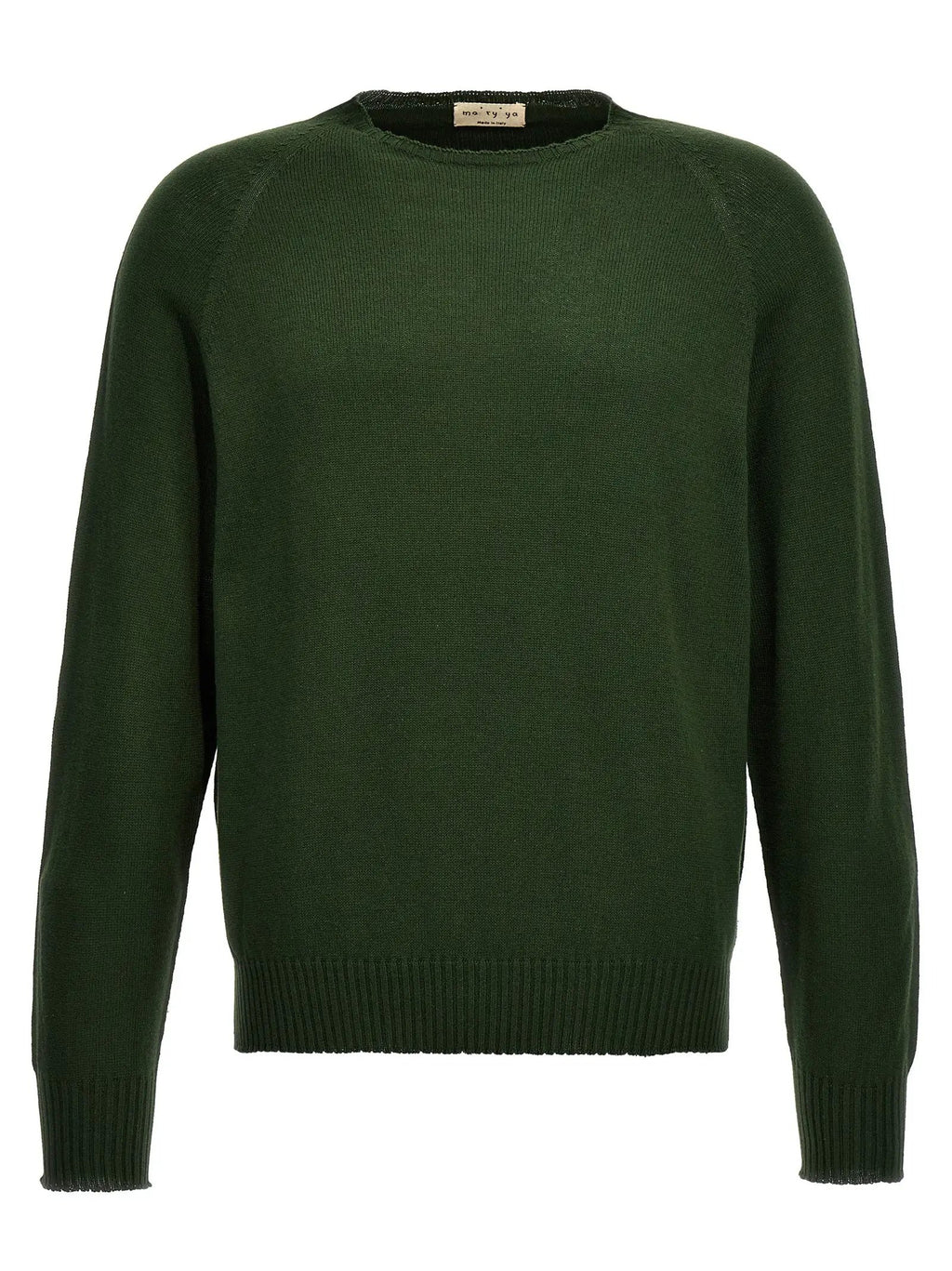 MA'RY'YA Bicolor Cotton Cardigan
