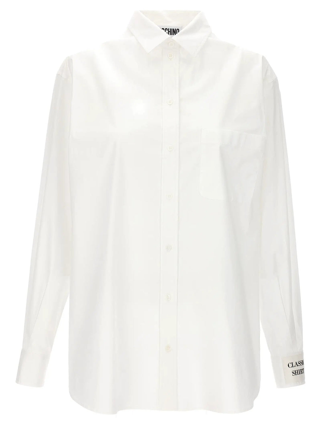Moschino White Cotton Blouse