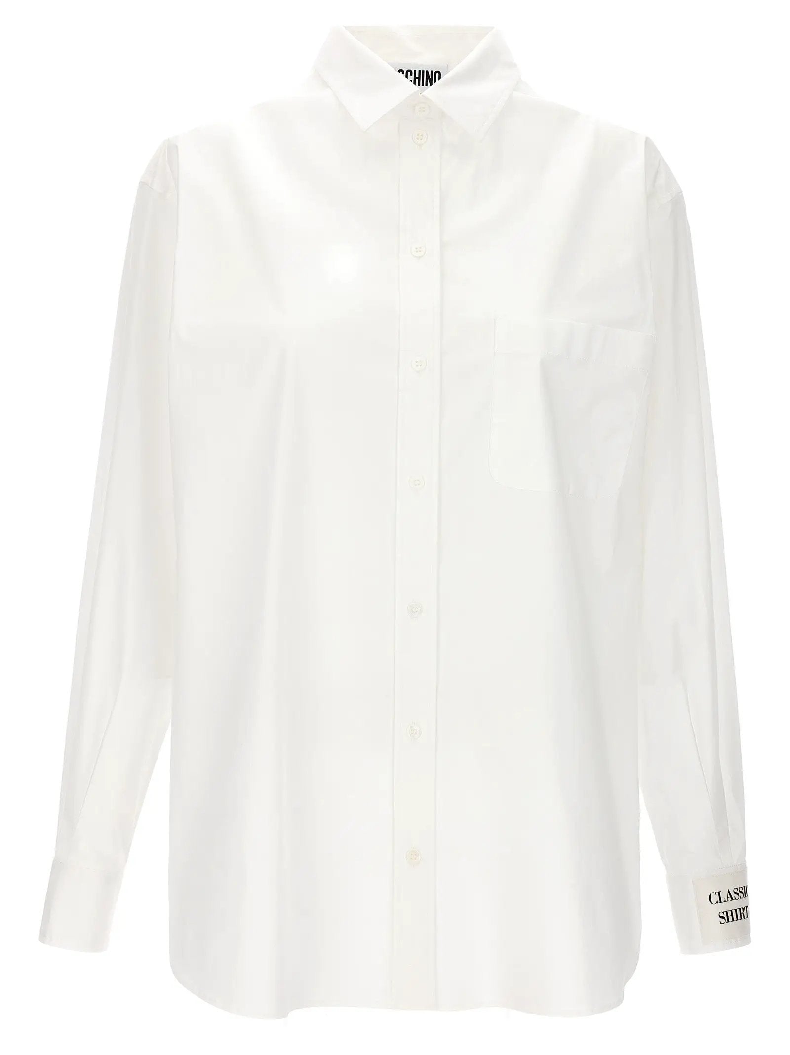 Moschino White Cotton Blouse