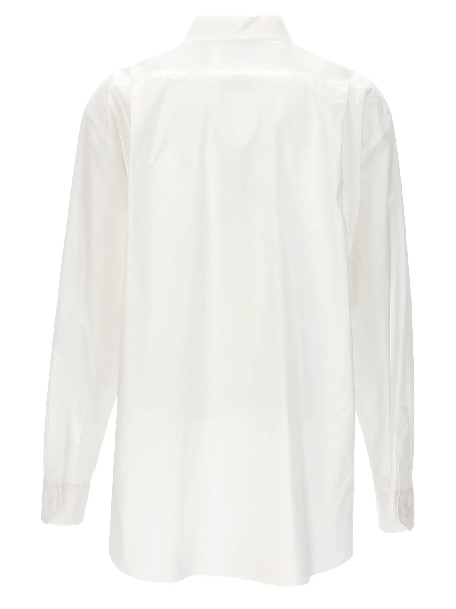 Moschino White Cotton Blouse