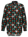 Comme Des Garçons Multicolor Cotton Blouse