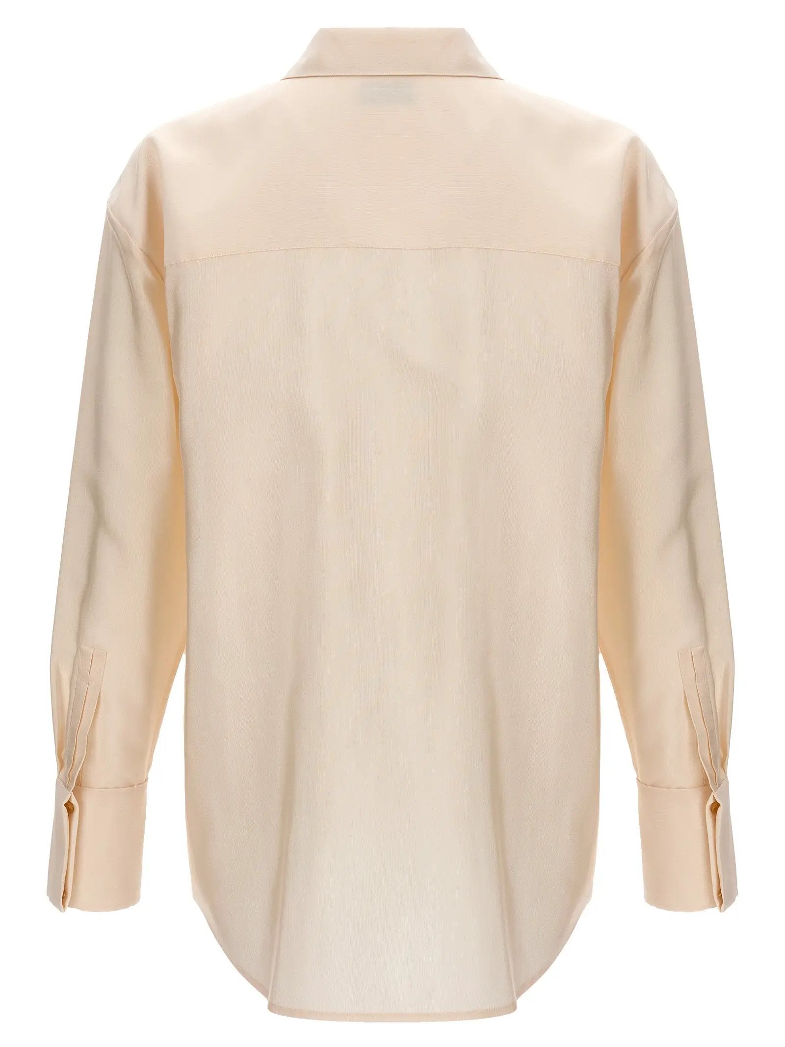 Saint Laurent Beige Acetate Blouse