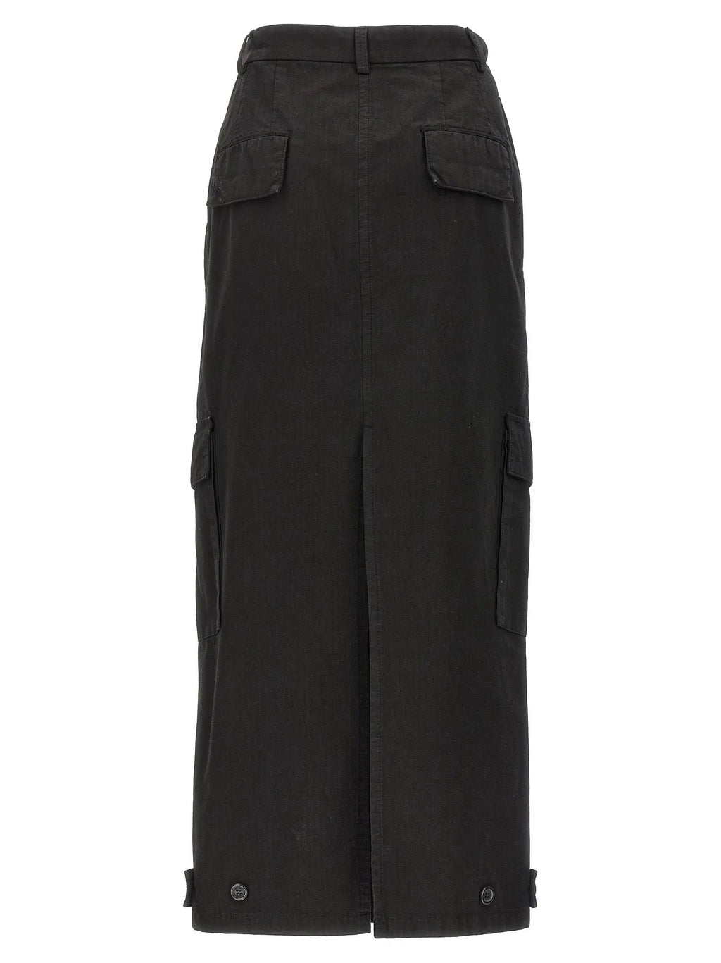 Armarium Black Cotton Mini Skirt