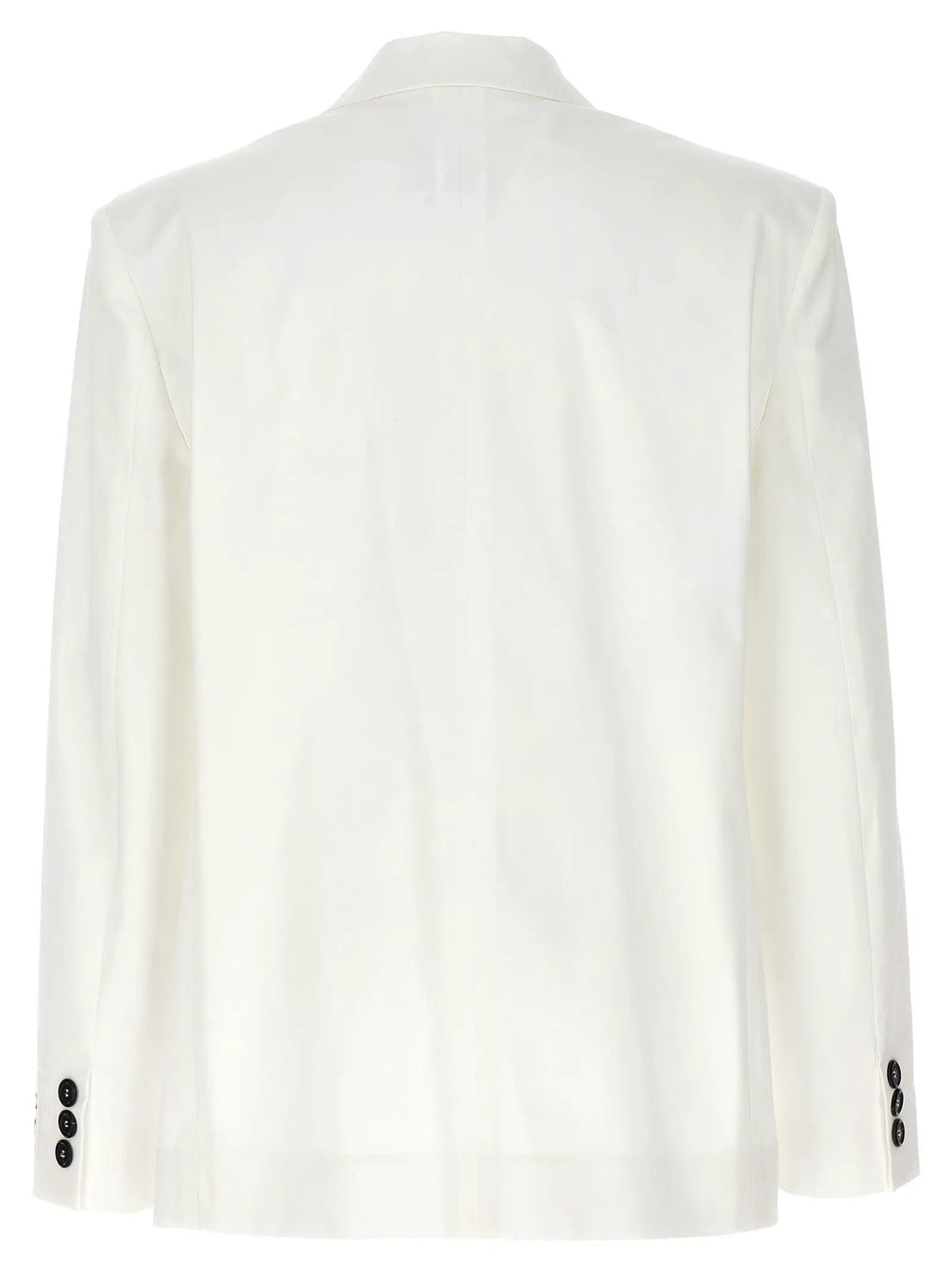 Moschino White Cotton Blazer