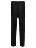 Fendi Black Virgin Wool Dress Pants